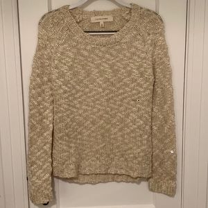 C.Z. Falconer Chunky Cream Sweater